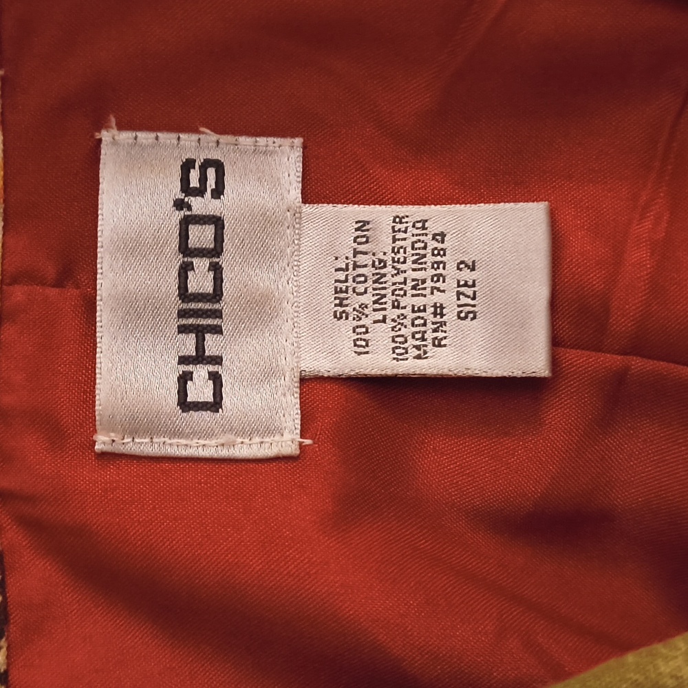 Chico's Multicolor Artistic Jacket - image 4